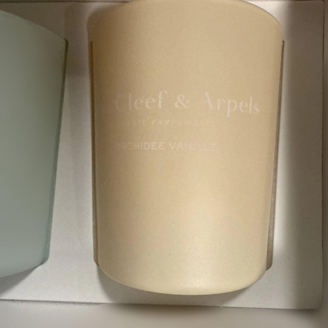 Van Cleef & Arpels Candle Set of 3 Pink Mint Green Cream With Box