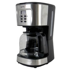 Igenix 1.5L Filter Coffee Maker 900W, Anti-Drip, Keep Warm Function, Black