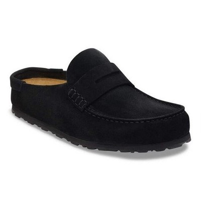 NEW Birkenstock Naples Wrapped Suede Leather Clog Loafer Slip-On - Unisex Adults