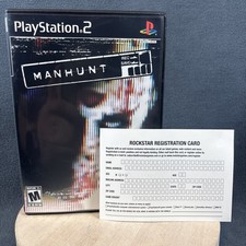 PlayStation 2 - Manhunt - Complete w/ Reg Card - Refurbished, Excellent