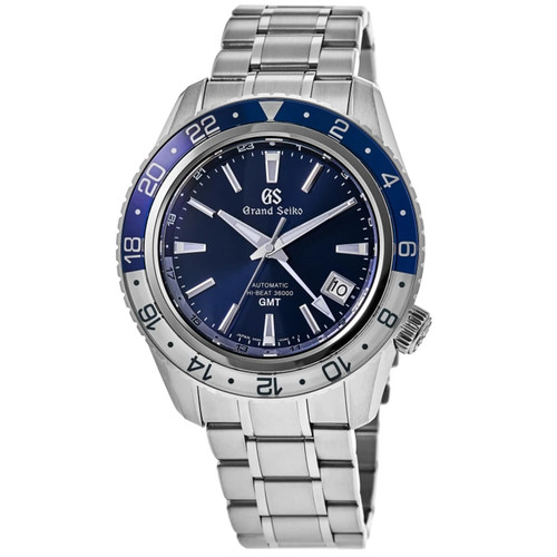 New Grand Seiko Sport Collection GMT Automatic Blue Dial Men's Watch SBGJ237G