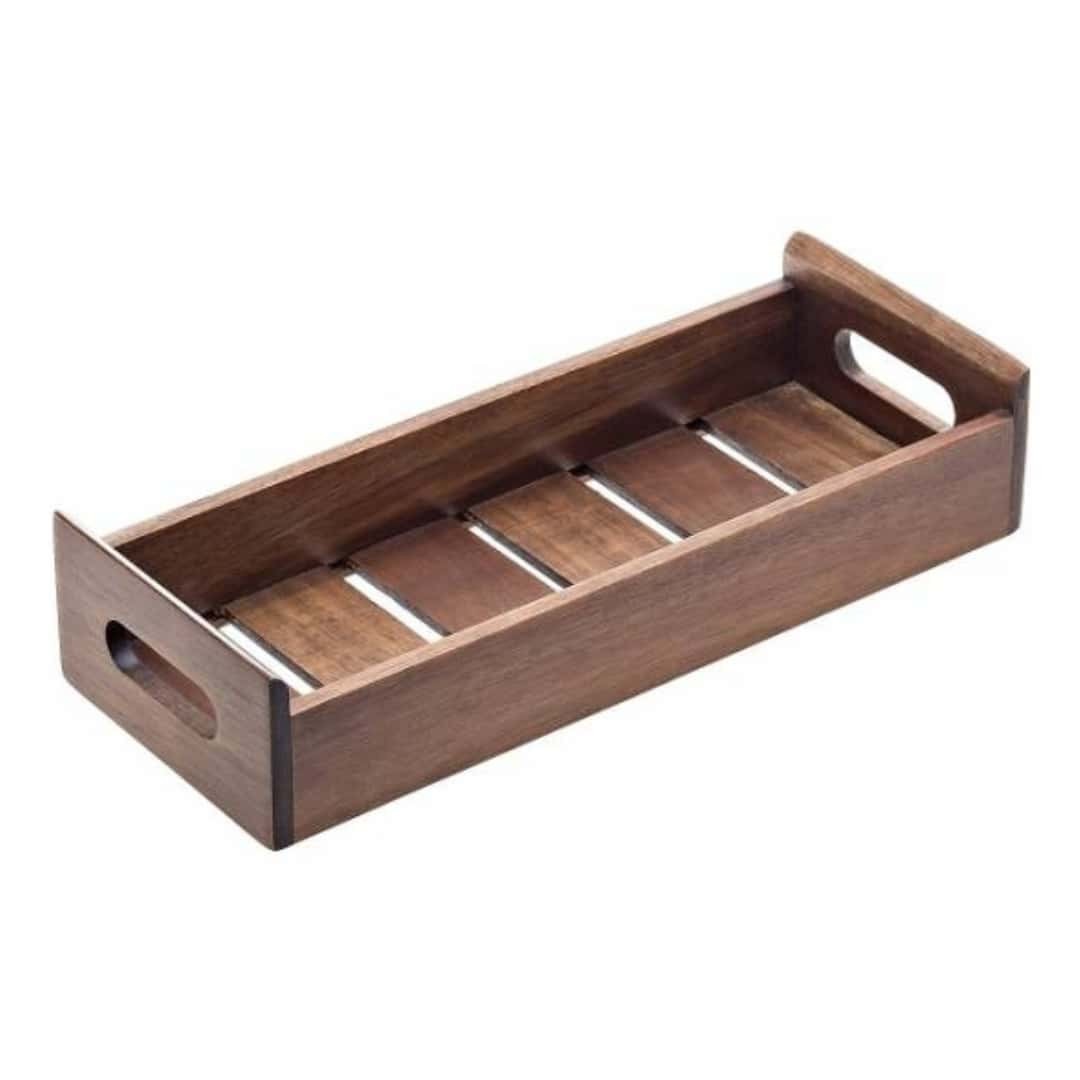 Blackwood Acacia Box 33X13X7 Cm Leone | Wooden Buffet Box