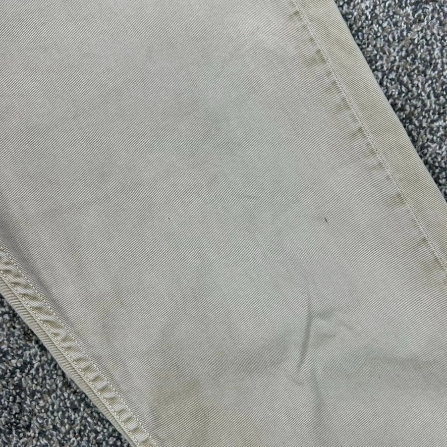 Jeans Earnest Cosidos Fulton Cremallera Sarga Para Hombres 34x33 Beige Hecho en EE. UU. Ropa de Trabajo Informal Foto 4 de 4