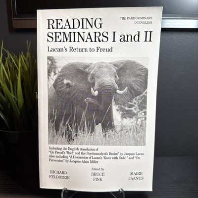 Reading Seminars I and II Lacan's Return to Freud Suny Series in Psychoanalysis