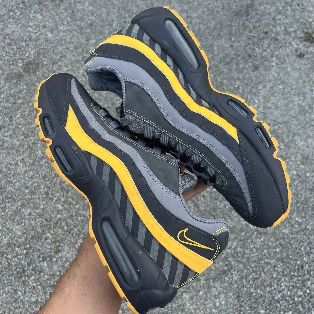 Nike Air Max I-95 Trainers Oil Grey Black Laser Orange Size 12 RARE BV6064-001 Shop Nike Air Max 95 main image 3