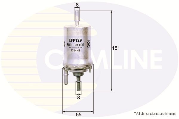 Fuel Filter Fits Audi A2 A3 Seat Altea Altea XL Cordoba Skoda VW COMLINE EFF129