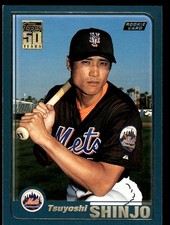 Tsuyoshi Shinjo 2001 Topps #725 Mets MLB READ FREE SHIPPING AutographDen