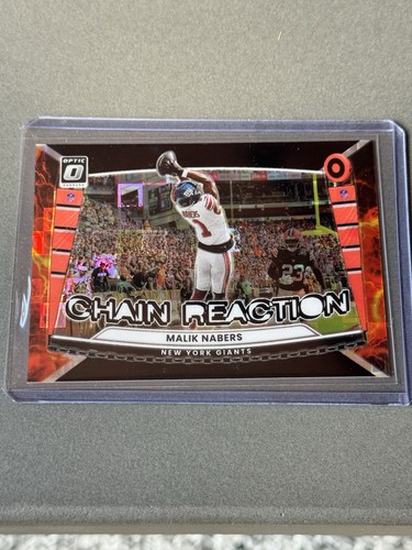 2025 Donruss Optic Malik Nabers Base (RAW)