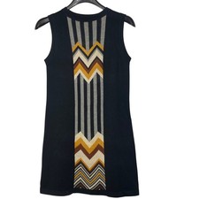 Missoni x Target Geometric Stripe Chevron Sleeveless Mini Sweater Dress Sz XS