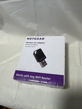 NETGEAR AC600 Wi-Fi USB 2.0 Mini Adapter for Desktop PC - Black