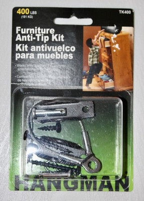New Handman Furniture Anti-Tip Kit for 400 lbs #TK400