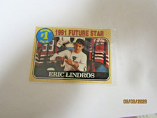 ERIC LINDROS Probable #1 Pick 1991 Future Star / Oshawa Flyers Ranger Hockey NHL