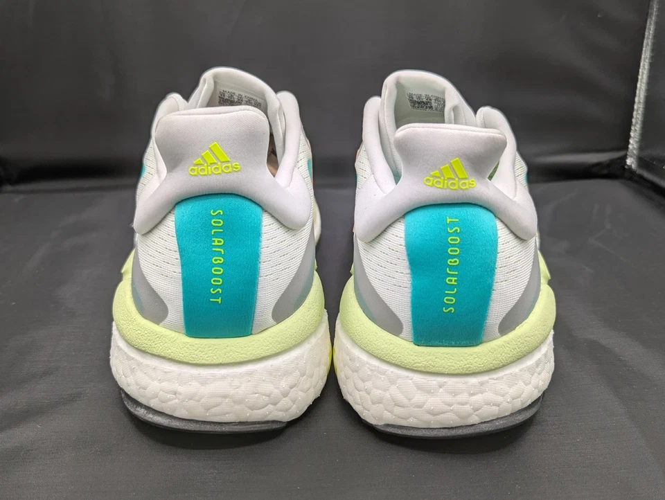 Adidas Solarboost 4 Flash Orange/Mint Rush White Mens Shoes Sz 13 Miami Dolphins - Image 4 of 4