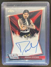 2026 Topps Chrome WWE Dominik Mysterio Red Brand Auto #RBA-DOM