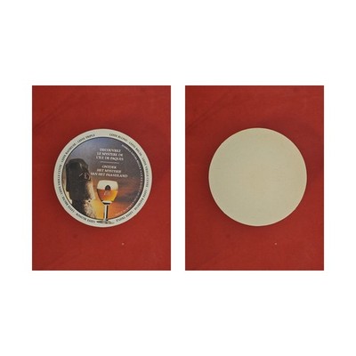 Leffe White Circle Brewery Beer Mat Beermat