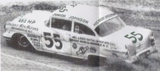  55 Junior Johnson 1956 Pontiac 1/64th HO Scale Slot Car Waterslide Decals