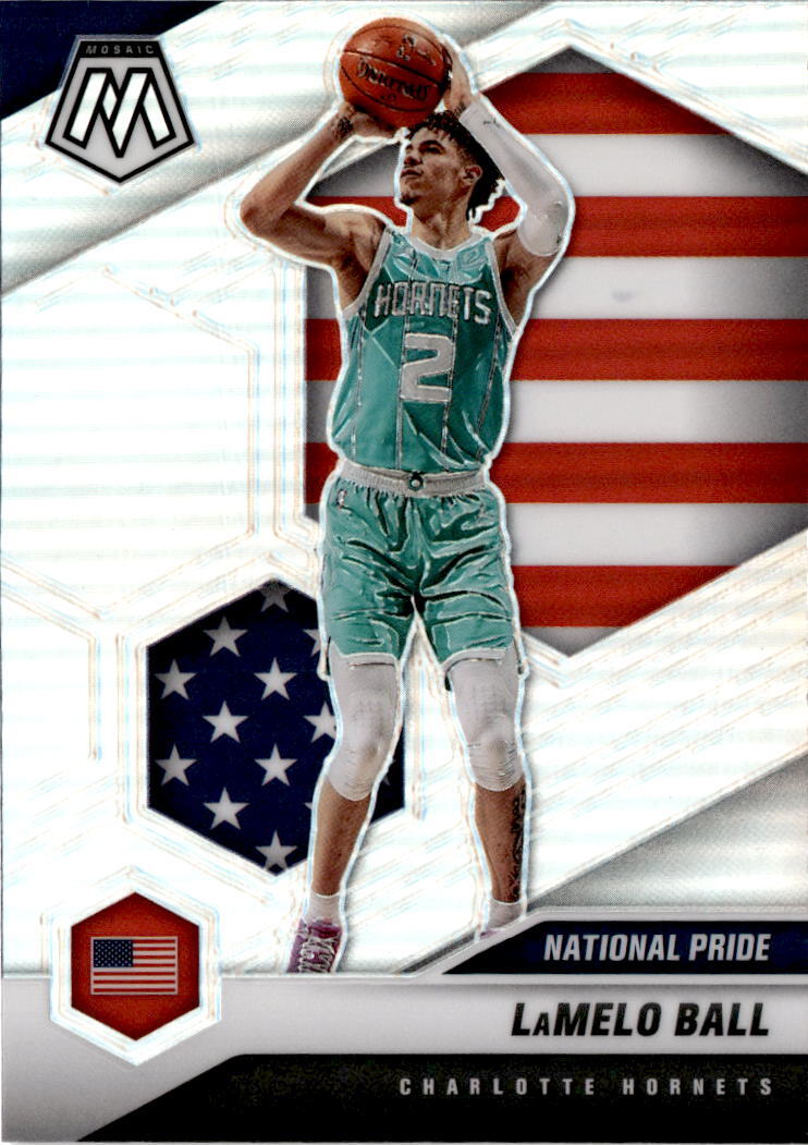 2020-21 Panini Mosaic #257 LaMelo Ball Silver Charlotte Hornets