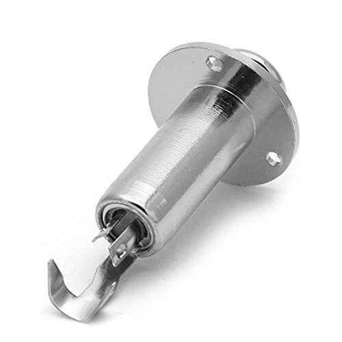 6.35mm Acoustic Guitar Bass Mono Endpin Output Jack Strap Button Jack