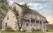 Great Barrington, MASSACHUSETTS - William Cullen Bryant House - Poet
