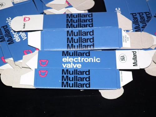 14 Stck. Mullard Röhrenboxen für Audiotöhren ECC81 ECC83 E88CC EL84 ECC803S - Bild 6 von 6