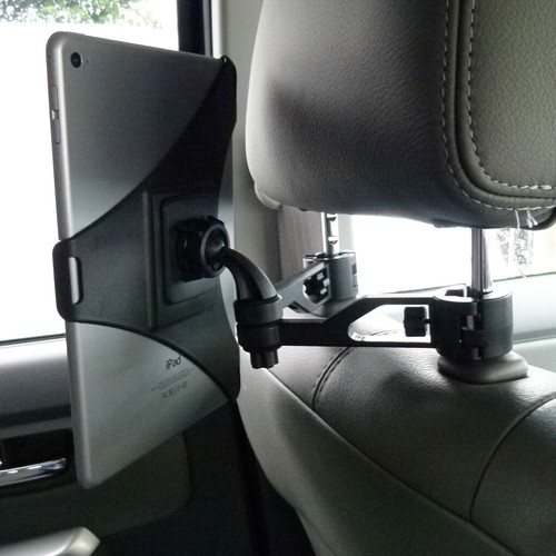 Dedicated Car Headrest Mount Holder for Apple iPad Mini 4 - Picture 5 of 7
