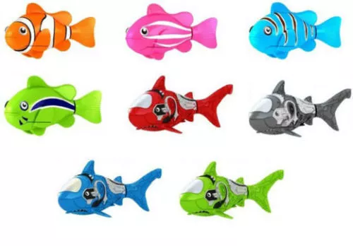 ROBOT POISSON ROBOT ROBOT ALIMENTÉ PAR BATTERIE POISSON CLOWN REQUIN ENFANT  JOUE