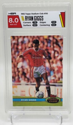 【当時物！】ライアン・ギグス/マンチェスターU/92-94シーズン/H Ryan Giggs #110 Manchester United - 1992-93 Topps Premier League