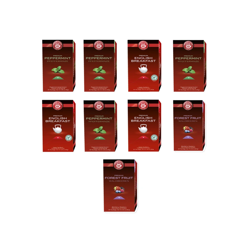 124,8€/Kg Teekanne Premium Tee 1 Packung 20 Beutel Hochwertig aromatisch - Bild 1 von 1