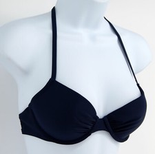 NEW Aerie Bridget Bikini Top Padded Underwire Womens 34B Navy Blue