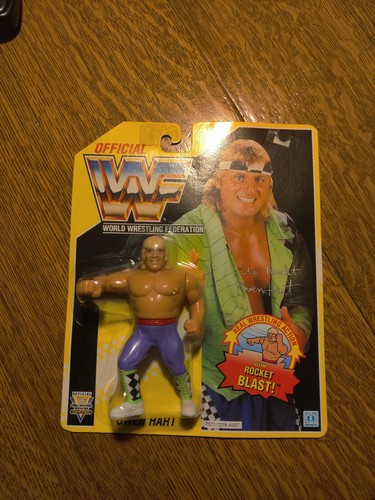 WWF Hasbro Owen Hart Yellow Card Series 7 MOC See ...