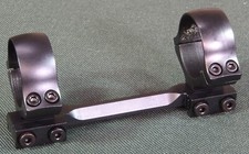 BRNO #2 scope mounts, 1 PIECE, 30mm rings, Quality STEEL BLUE.