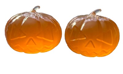 2 Pack Christmas Party Favors Pumpkin Mini Stress Balls Sensory Ball