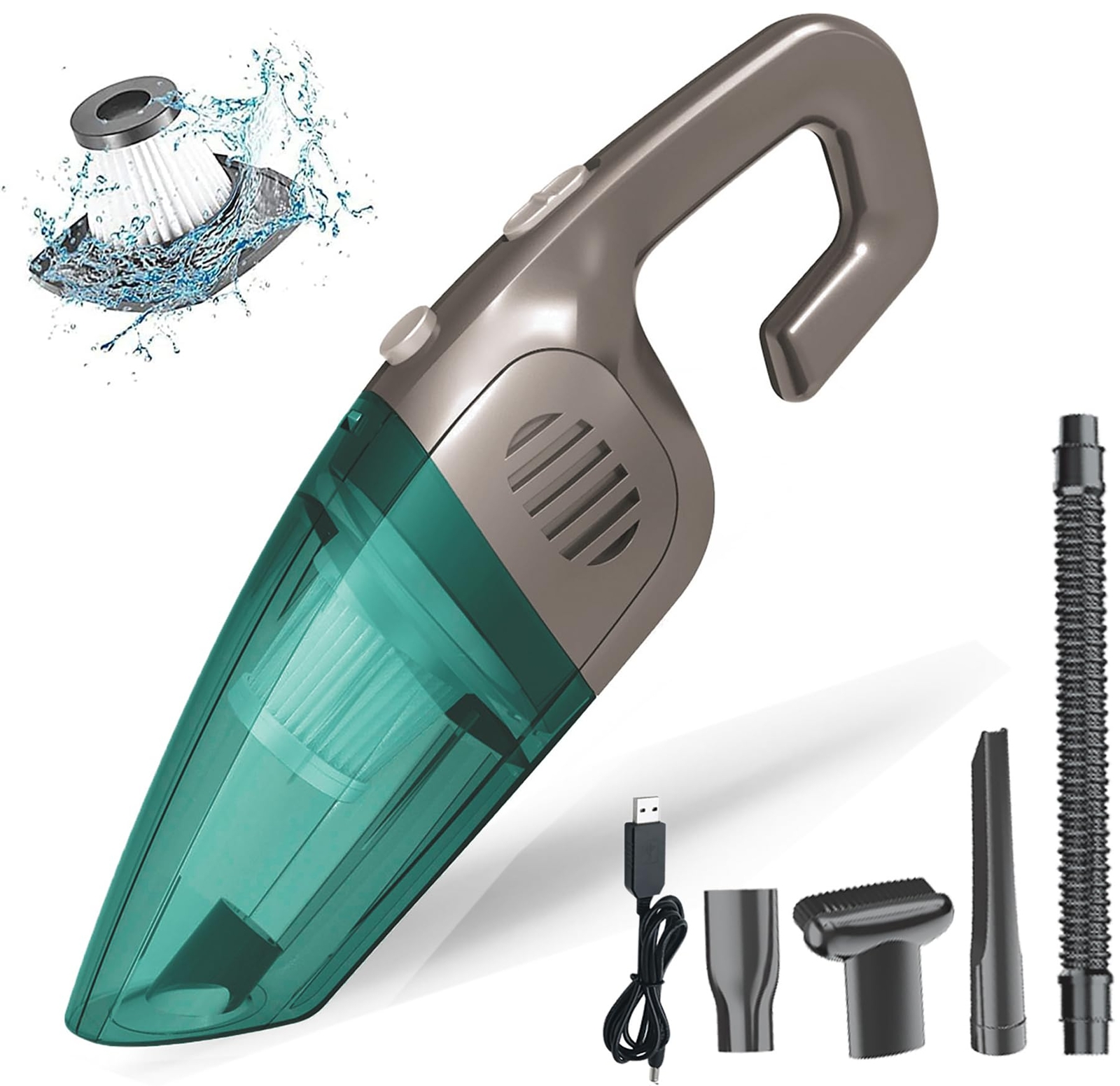 Dust Buster Upgrade Handheld Vacuum Cordless Rechargeable Handheld Vacuums 12...