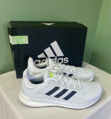 Men's adidas SolarGlide 3 Boost Running Shoes White Comfort FU8998 Size 7.5  | eBay