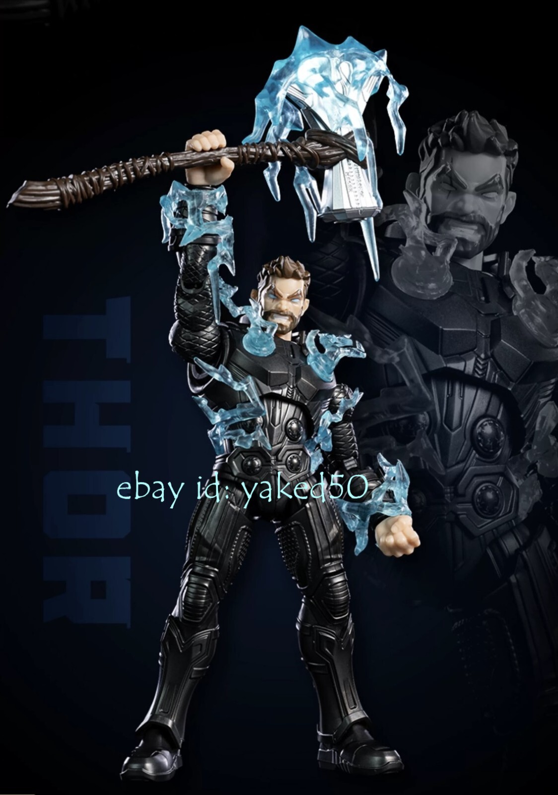 Kits Modelo Thor Odinson Figura Marvel El Infinito Saga Blokees Juguete 5" _mw1