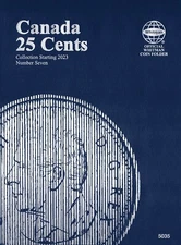Whitman Coin Folder 5035 CANADA 25 Cents Vol 7  2023-DATE  Album / Book  NEW
