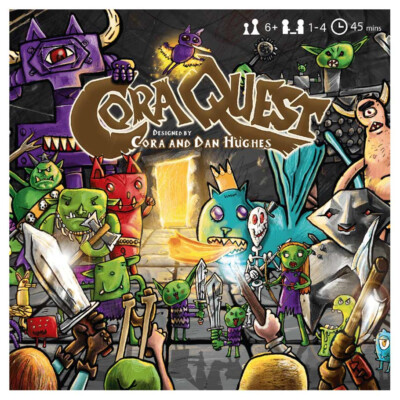 CoraQuest Board Game by Bright Eyes Games BEGCQU001