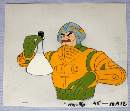 Man-At-Arms - Célula de animación original y dibujo - Episodio MU 96 - He-Man - MOTU - Imagen 1 de 3
