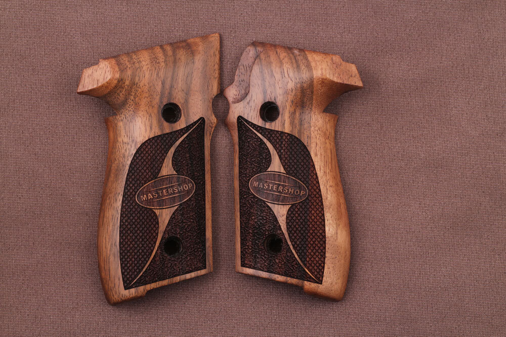 KSD Brand Sig Sauer P228 / P229 Compatible Walnut Grips Double