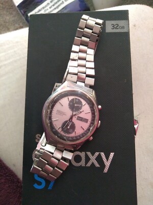 Seiko panda6138-8020. Gesprungenes Glas
