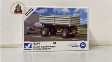 Viessmann 8210 CarMotion 2 Achs Anhänger grau