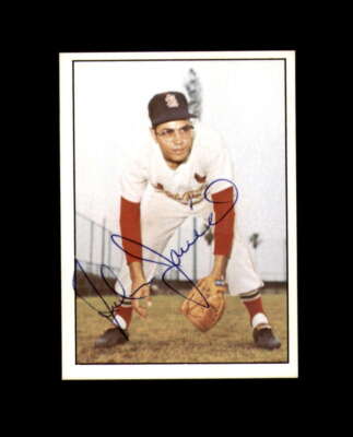 Julian Javier Signed 1978 TCMA The 1960s St. Louis Cardinals Autograph