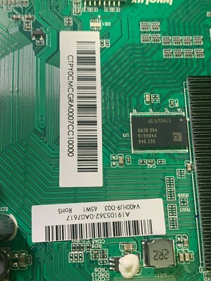 Nappes écran Pour TV VIZIO D40F-G9 - Connecteurs LVDS D'origine - Pièce Détachée Neuve (ouverte Jamais Utilisée)