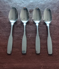 4 pc Set PAUL REVERE Oneida Community Stainless 6" Teaspoons NICE