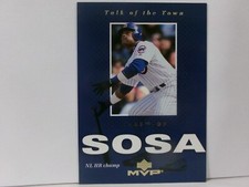 2003 Upper Deck MVP Talk of the Town Sammy Sosa #TT4