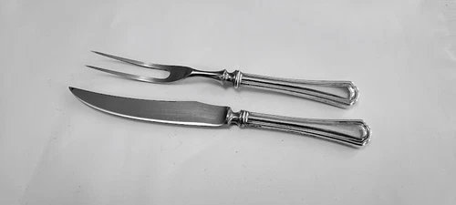 Game Bird Carving Set Really Rare Reed and Barton Sterling Clovelly No Monogram