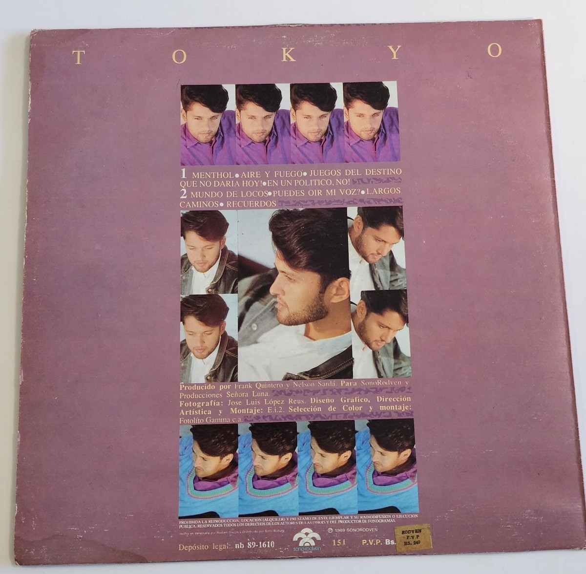 Tokyo Tokyo Tokio Lp Vinyl Disco Sonorodven Venezuela | eBay