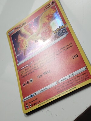 HOLO Moltres 012/078 - LP - GO Sword Shield Pokemon Card $2 Combined  Shipping
