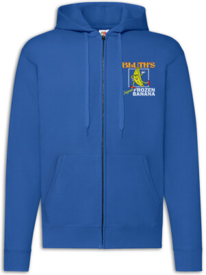 Bluth's Original Frozen Banana II Zipper Hoodie Arrested Sign Symbol Development