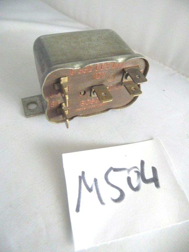 Bosch, radiator fan relay, 12V, NSU Wankel Spider, from 11/1964-, M504 - Image 2 of 3